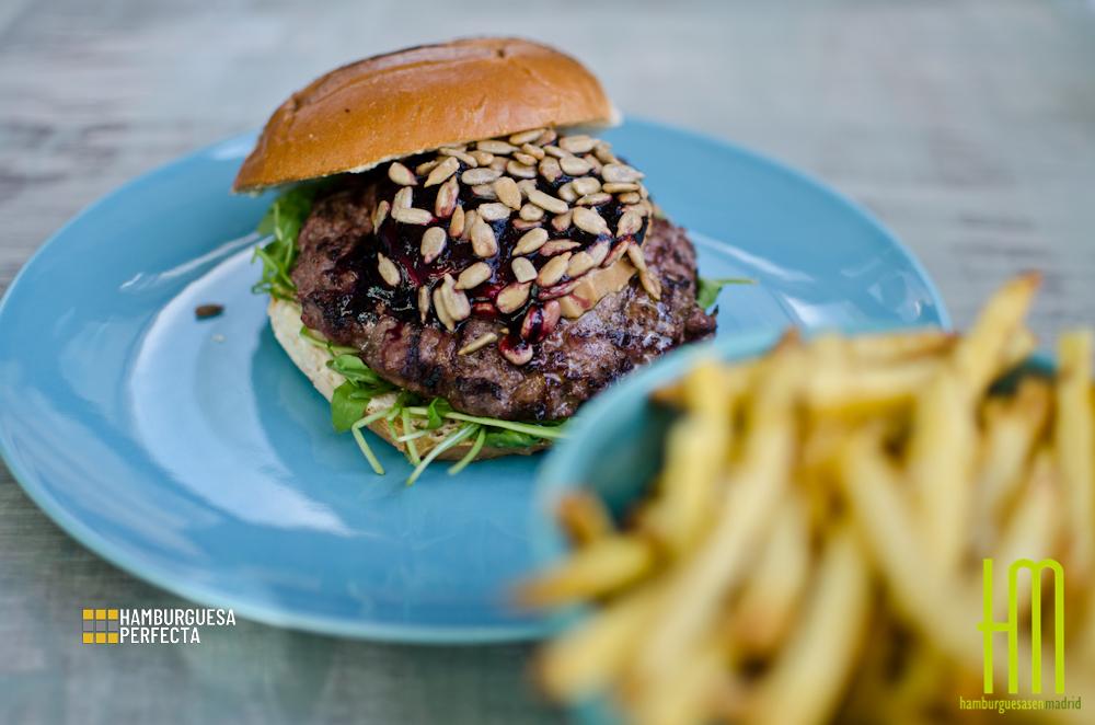 Hamburguesa de Foie Timesburg Madrid 2