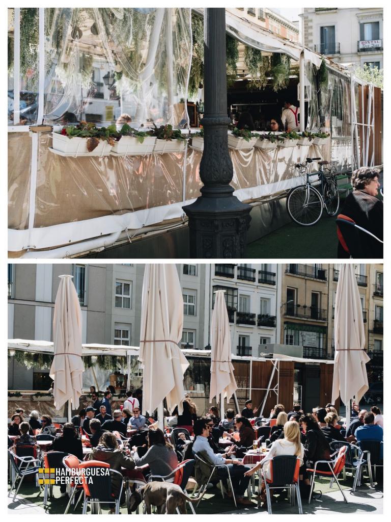 Collage Local Terraza de la Reina
